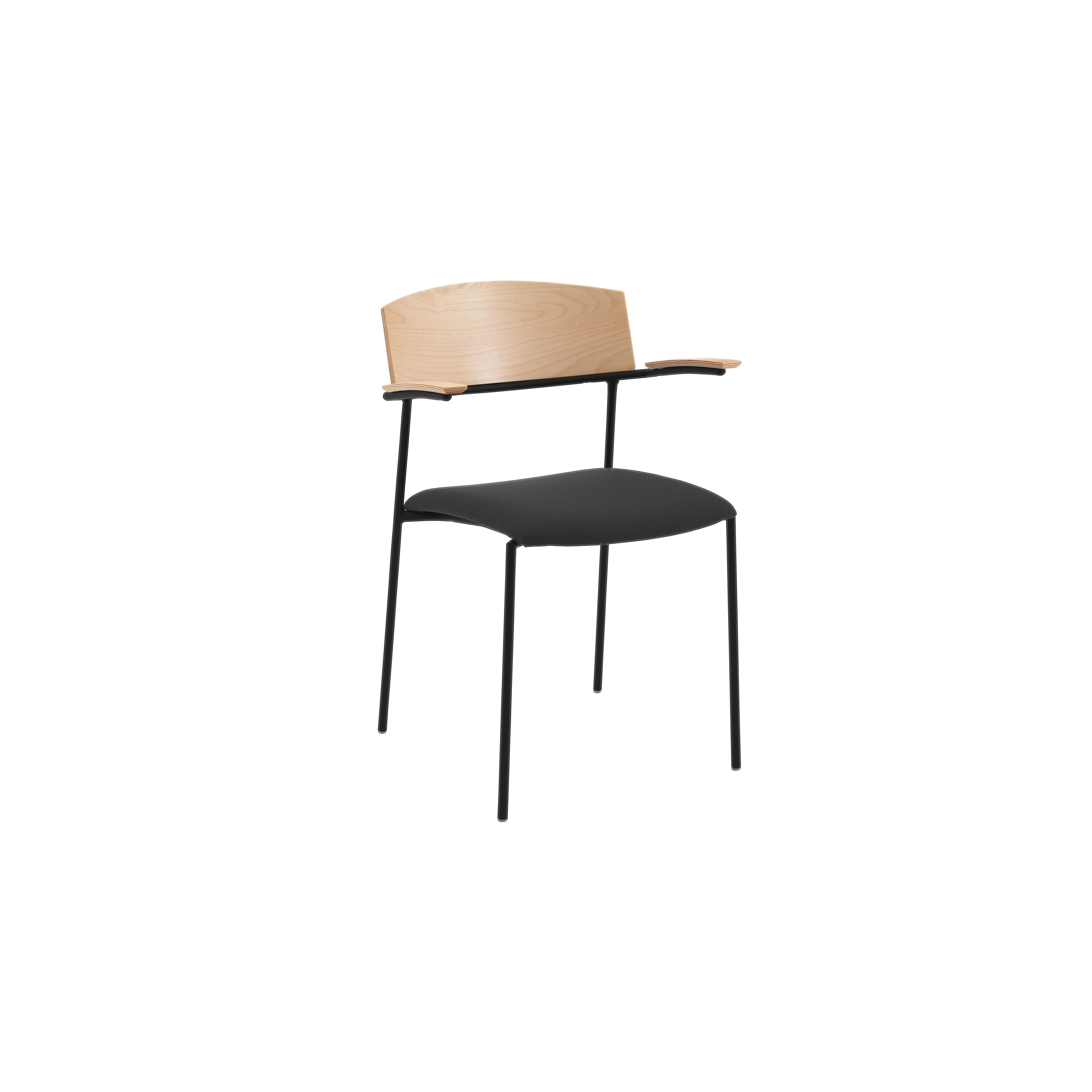 Offy Chair with metal legs product image 1