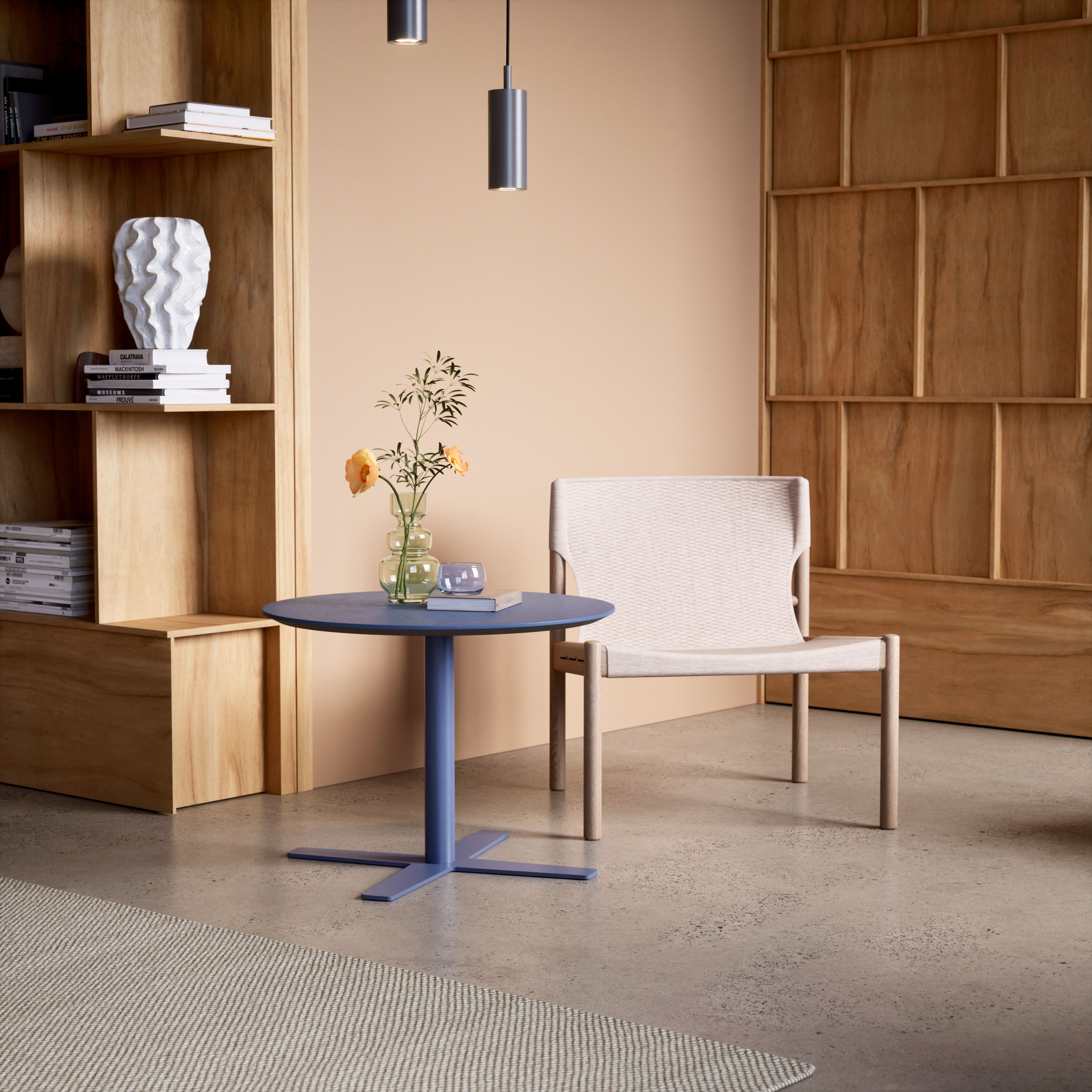 Chat Bord med kryssfot produktbild 2