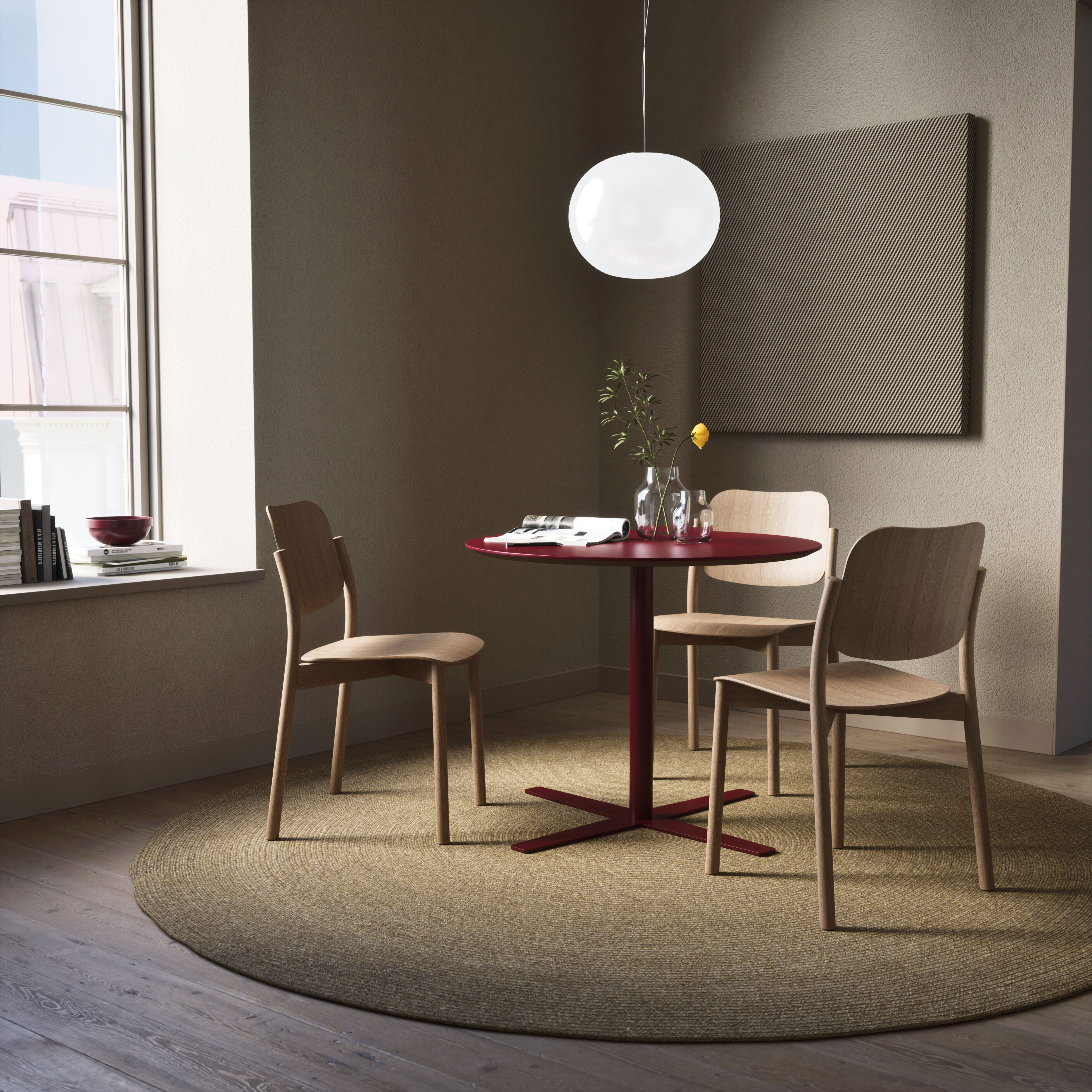 Chat Bord med kryssfot produktbild 5