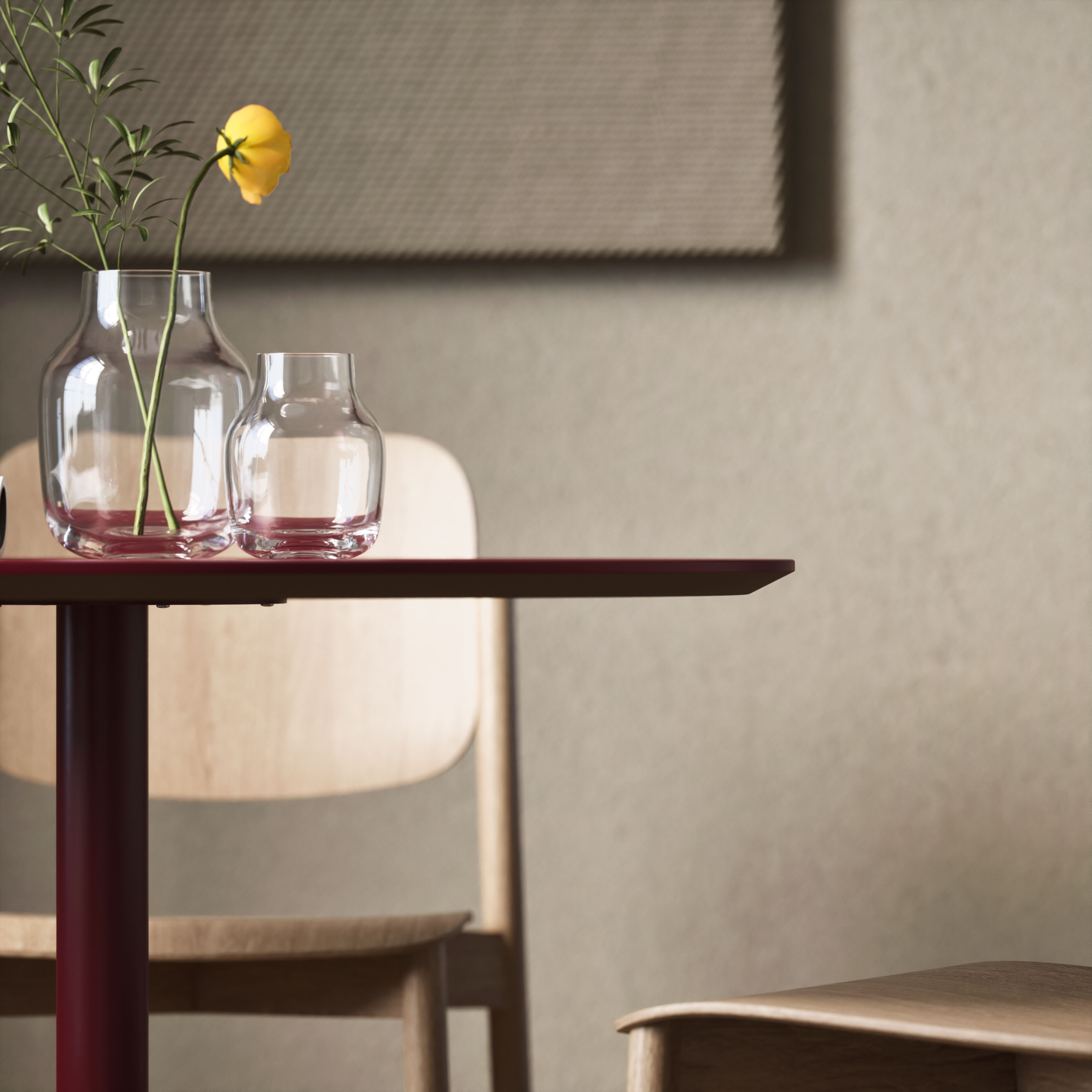 Chat Bord med rund fot produktbild 3